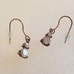 Avon Drop crystal earrings